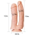 Realistic Mega Big Double Dildo 12" [14]