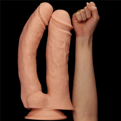 Realistic Mega Big Double Dildo 12" [2]