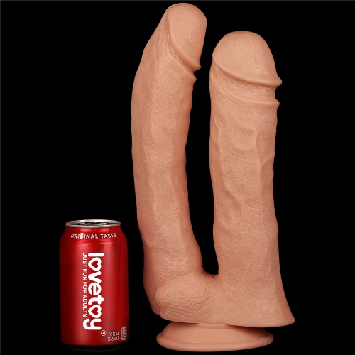 Realistic Mega Big Double Dildo 12" [3]