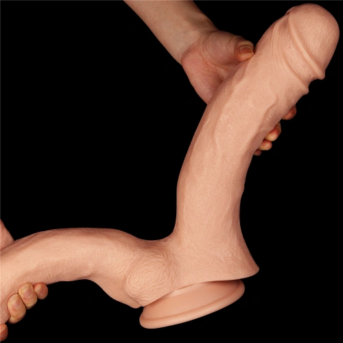 Realistic Mega Big Double Dildo 12" [4]
