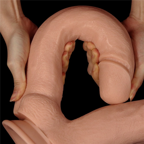 Realistic Mega Big Double Dildo 12" [7]