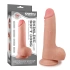 Skinlike Cock 7.5" Flexible Realistic Double Layer Cyber ​​Leather Dildo [4]