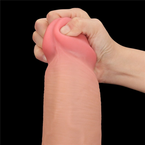 Large Realistic Double Layer Sliding-Skin Dong 14" [14]