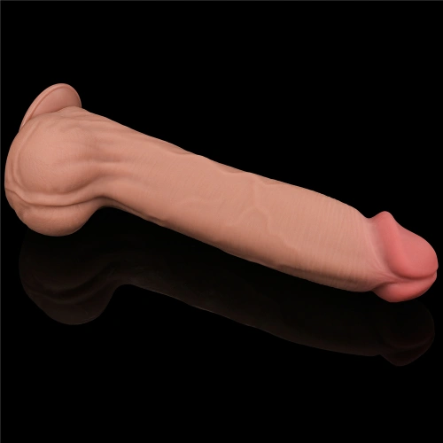 Large Realistic Double Layer Sliding-Skin Dong 14" [4]