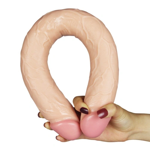 Large realistic double dildo Slim Ultra 44 cm. [3]