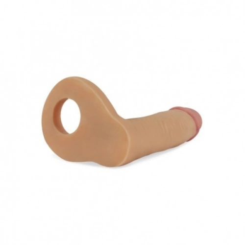 Cock ring with anal dildo The Ultra Soft Double Dildo [4]