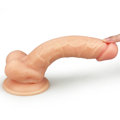 Ultra Soft Dude flexible realistic dildo [4]