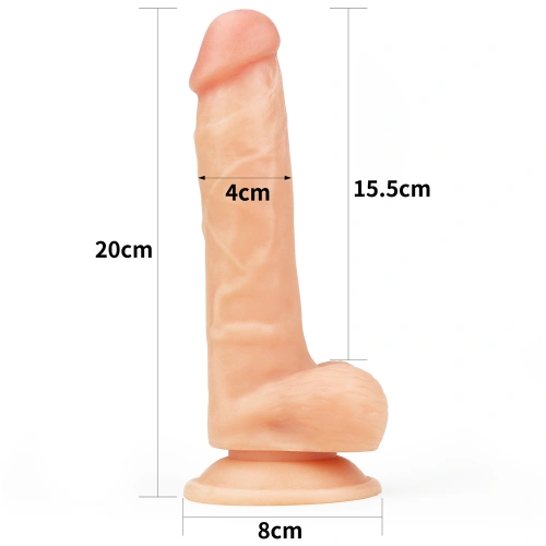 Ultra Soft Dude flexible realistic dildo [9]