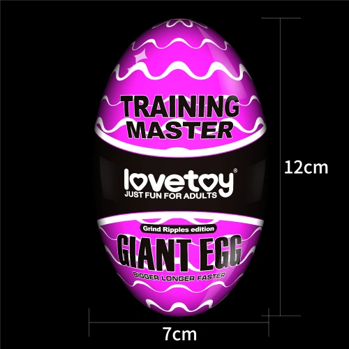 Male Masturbator Giant Egg Grind Ripples [14]