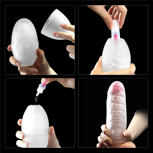 Male Masturbator Giant Egg Grind Ripples [3]