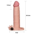 Vibrating penis extender with ring Pleasure X-tender 7 cm. [7]