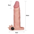 Vibrating Cyber Skin Penis Extender with Pleasure X-tender Ring [4]
