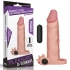 Vibrating Cyber Skin Penis Extender with Pleasure X-tender Ring [6]