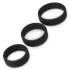 Set of flat silicone penis rings Pro Ring