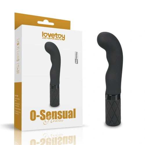 O-Sensual Black Silicone G-Spot Rechargeable Vibrator [10]