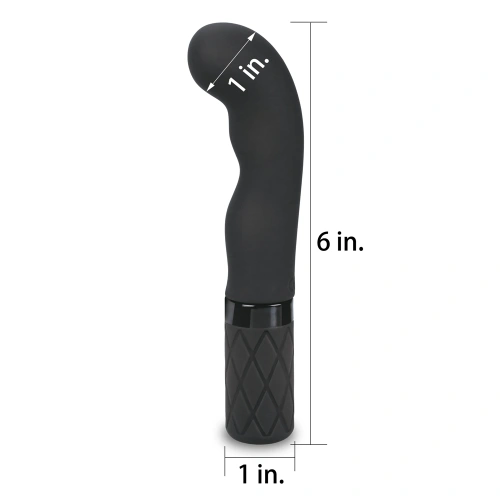 O-Sensual Black Silicone G-Spot Rechargeable Vibrator [6]
