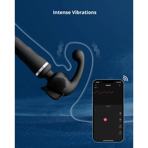 Nina - silicone nozzle for Wand massager Lovense Domi /Domi 2 [3]