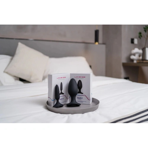 Luxury Vibrating Anal Stimulator with App Lovense Hush 2 M [10]