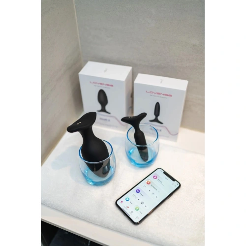 Luxury Vibrating Anal Stimulator with App Lovense Hush 2 M [15]