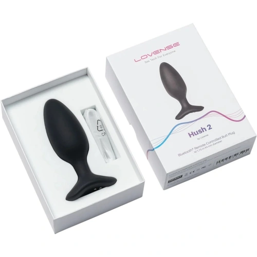 Luxury Vibrating Anal Stimulator with App Lovense Hush 2 M [19]