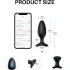 Luxury Vibrating Anal Stimulator with App Lovense Hush 2 M [3]