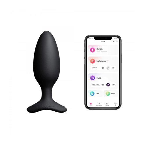 Luxury Vibrating Anal Stimulator with App Lovense Hush 2 M