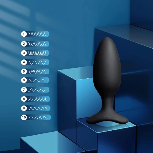 Luxury Vibrating Anal Stimulator with App Lovense Hush 2 M [9]