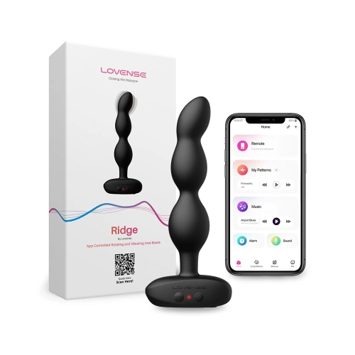 Lovense Ridge - anal toy with rotating movements, vibration and App