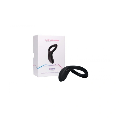 Luxury Rechargeable Bluetooth Penis Ring Lovense Diamo [4]