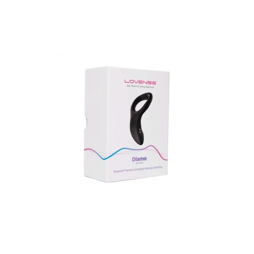Luxury Rechargeable Bluetooth Penis Ring Lovense Diamo [5]