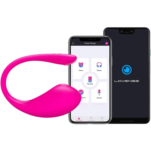 Lush 3 by Lovense Rechargeable Bluetooth Vibrator Pink