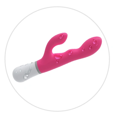 Rechargeable Bluetooth vibrator with Lovense Nora app [13]