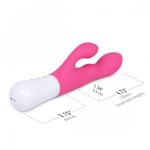 Rechargeable Bluetooth vibrator with Lovense Nora app [15]
