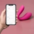 Lovense Dolce Silicone Rechargeable Bluetooth Couples Vibrator [3]