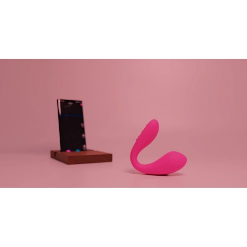 Lovense Dolce Silicone Rechargeable Bluetooth Couples Vibrator [5]
