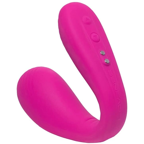 Lovense Dolce Silicone Rechargeable Bluetooth Couples Vibrator