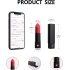 Luxury mini vibrator lipstick with bluetooth control and App Lovense Exomoon [6]