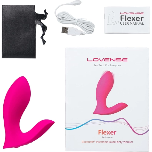Lovense Flexer luxury wearable stimulator with App pink [12]