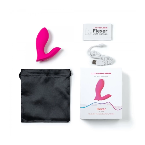 Lovense Flexer luxury wearable stimulator with App pink [13]