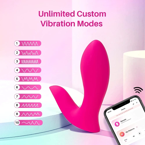 Lovense Flexer luxury wearable stimulator with App pink [6]