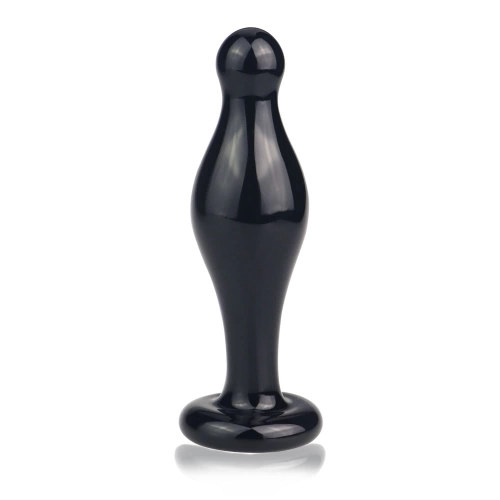 Dilyana- Glass romance glass anal expander black