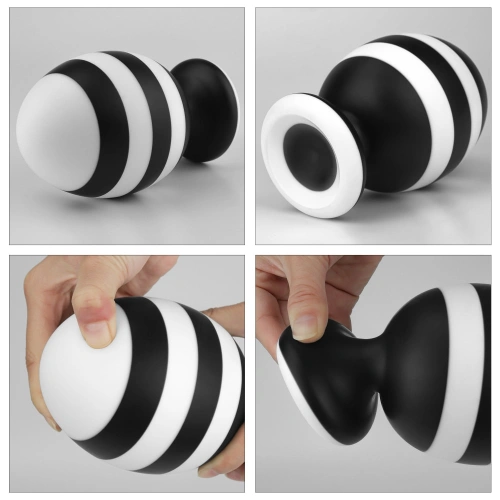 Silicone butt plug X-Missioner 5.5" [12]