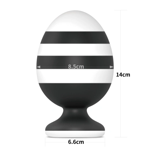 Silicone butt plug X-Missioner 5.5" [18]
