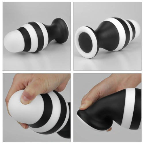 X-Missioner Silicone Butt Plug 6.5" [10]
