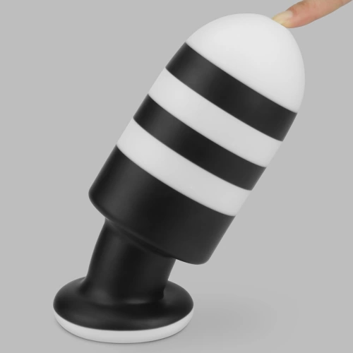 Large X-Missioner Silicone Butt Plug 7.5  [11]