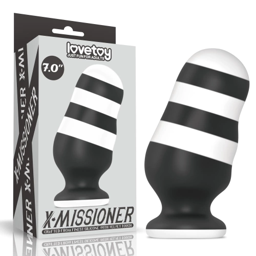 Large Silicone Anal Plug X-Missioner 7  [15]