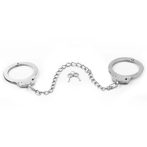 Nina - Fetish Pleasure Metal Ankle Cuffs [4]