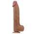 *Color - Nina - Large Realistic Double Layer Sliding-Skin Dong 14
