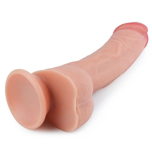 Nature Cock Double Layer Silicone Artificial Penis 8" [2]