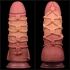 Thick Silicone Embossed Dildo - Nature Cock Rope [14]